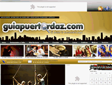 Tablet Screenshot of guiapuertordaz.com